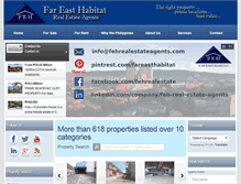 Tablet Screenshot of fehrealestateagents.com